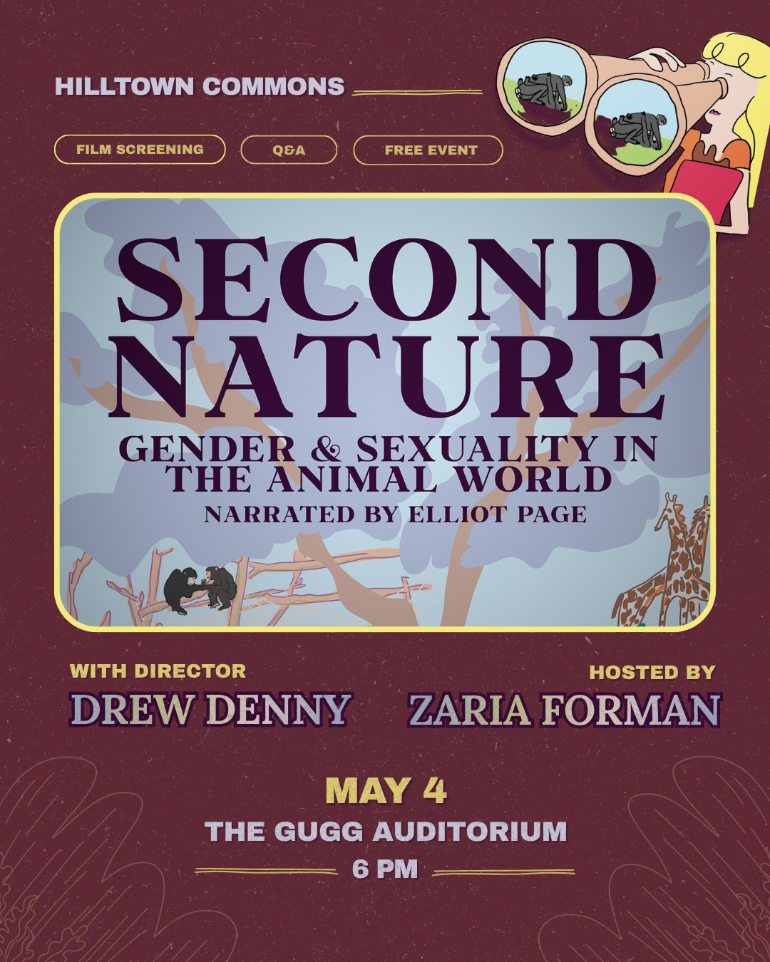 Free screening of 'Second Nature' film on May 4th