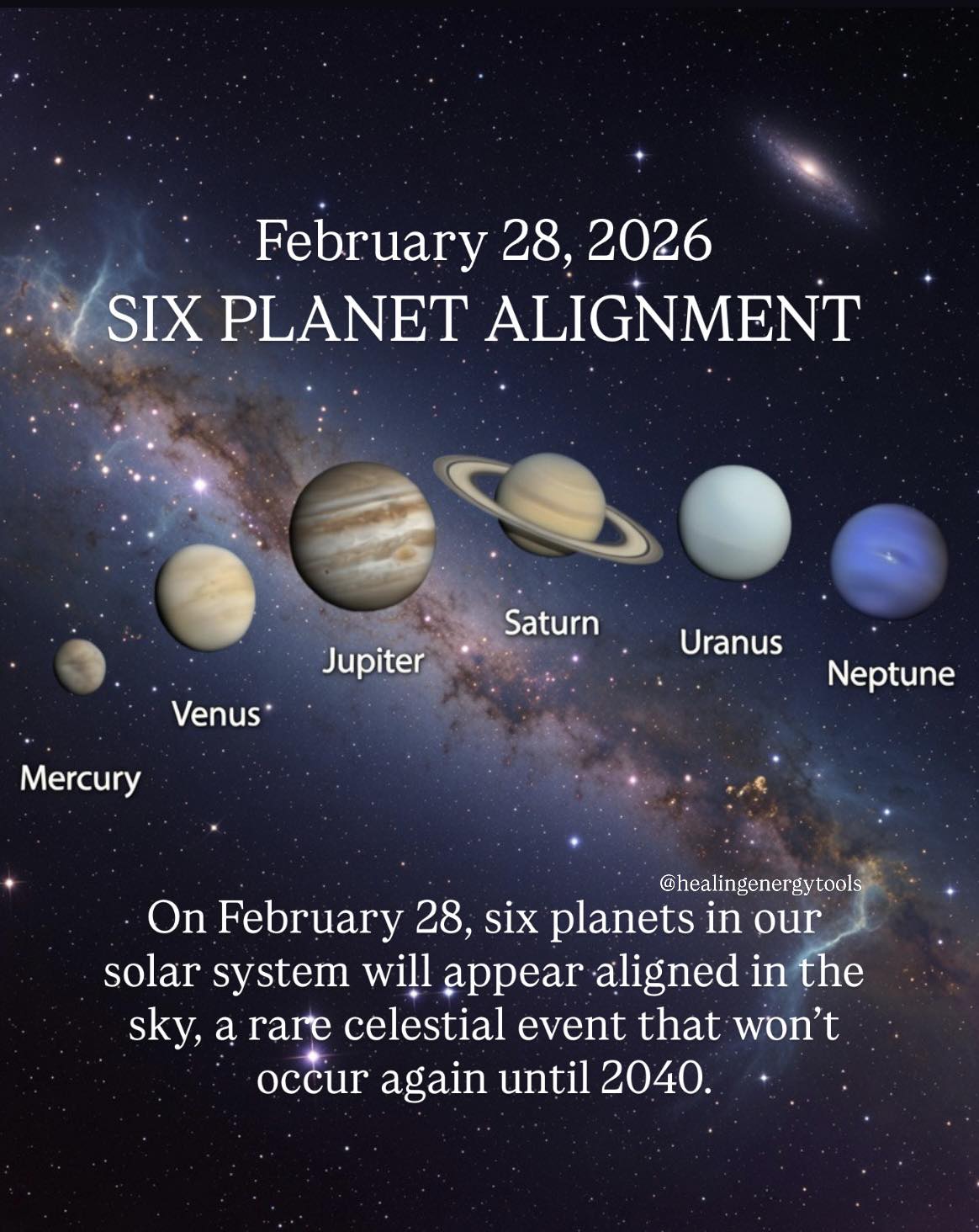 🌌 Mark Your Calendars: February... - Healing Energy Tools | Facebook