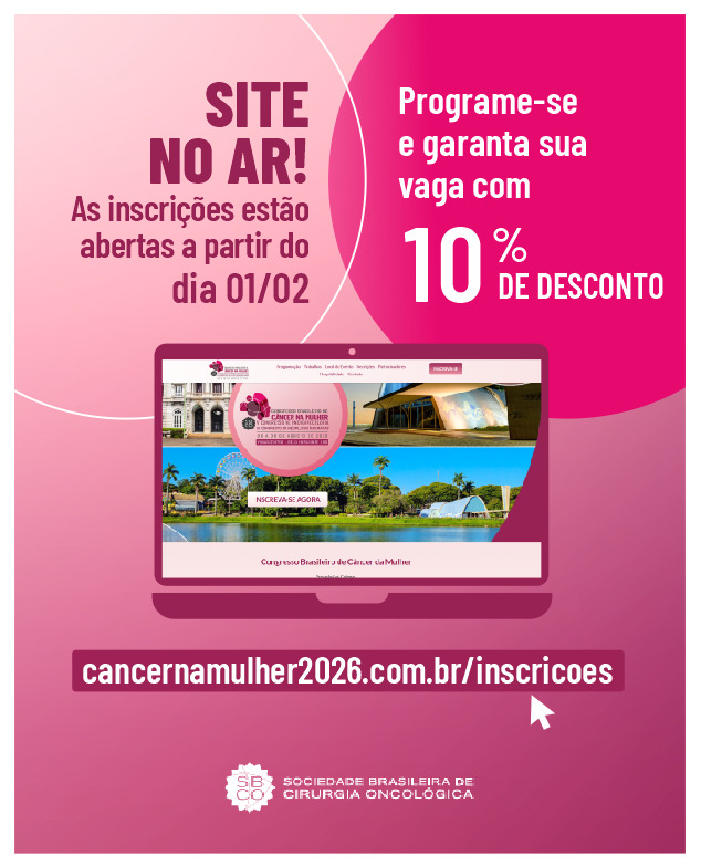 Socied... - Sociedade Brasileira de Cirurgia Oncológica - SBCO