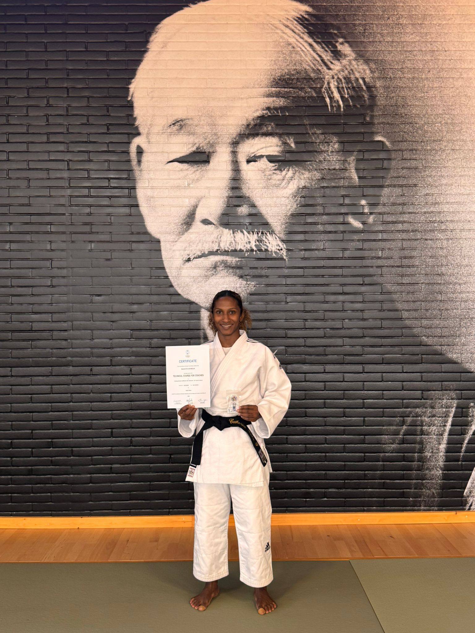 Le - Judo - Sarah Sylva-Rioux : première Mauricienne instructrice IJF ...