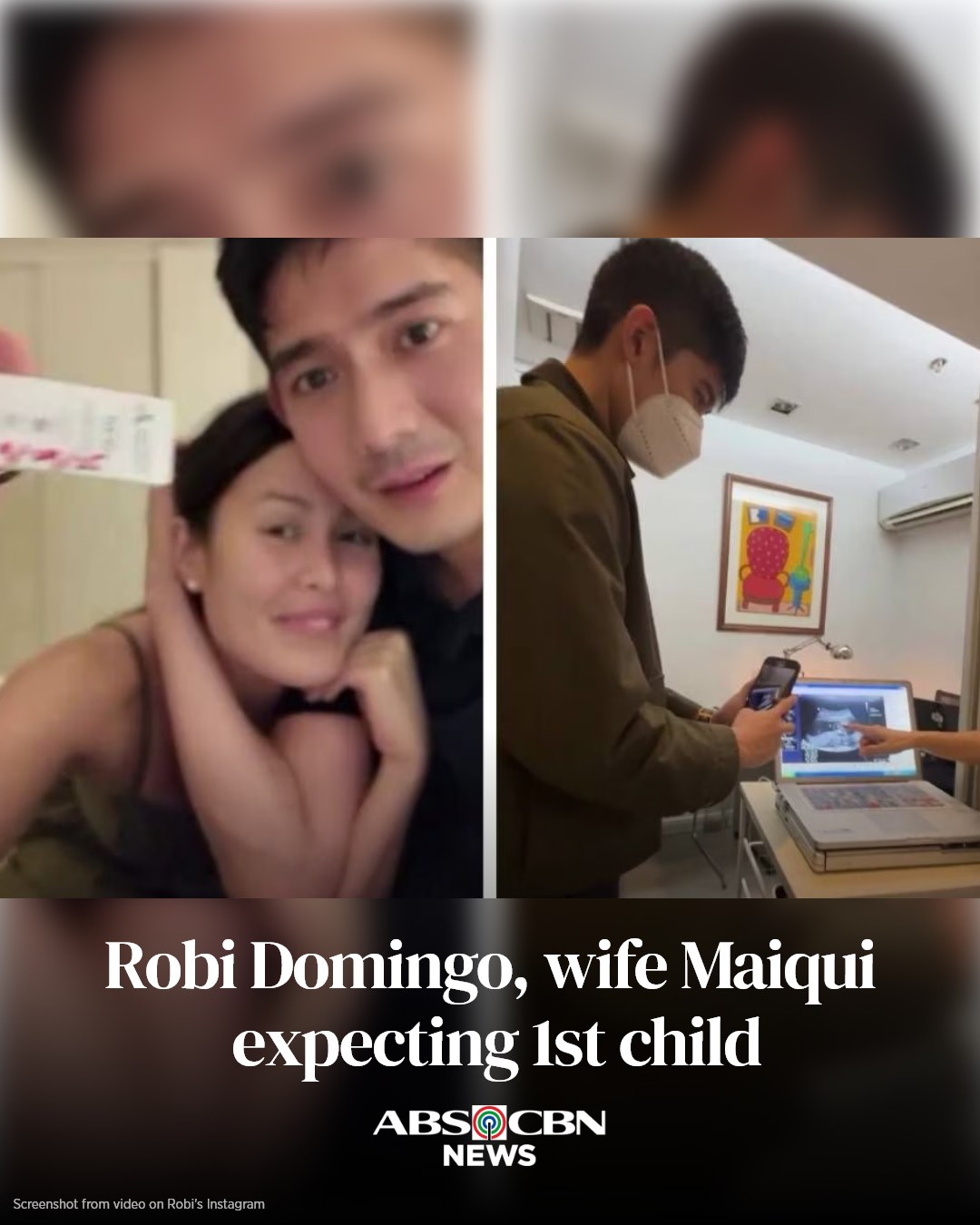 ABS-CBN - Congratulations, Robi and Maiqui! 👶 Robi Domingo and wife ...