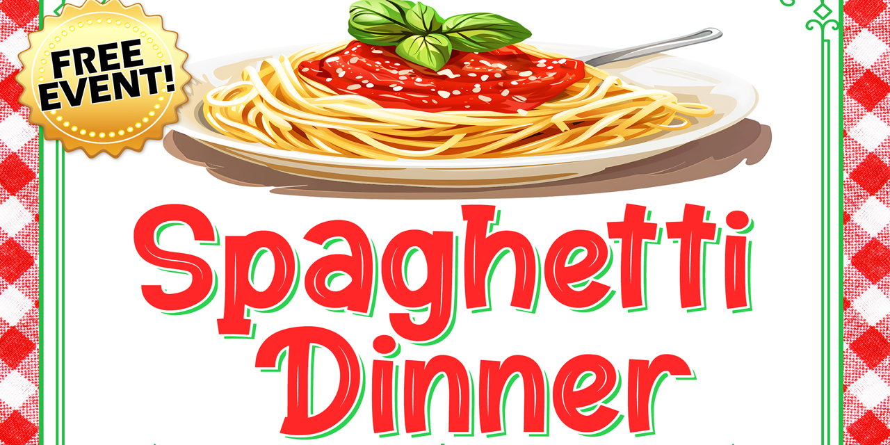 Spaghetti Dinner (Free/Drop-in)