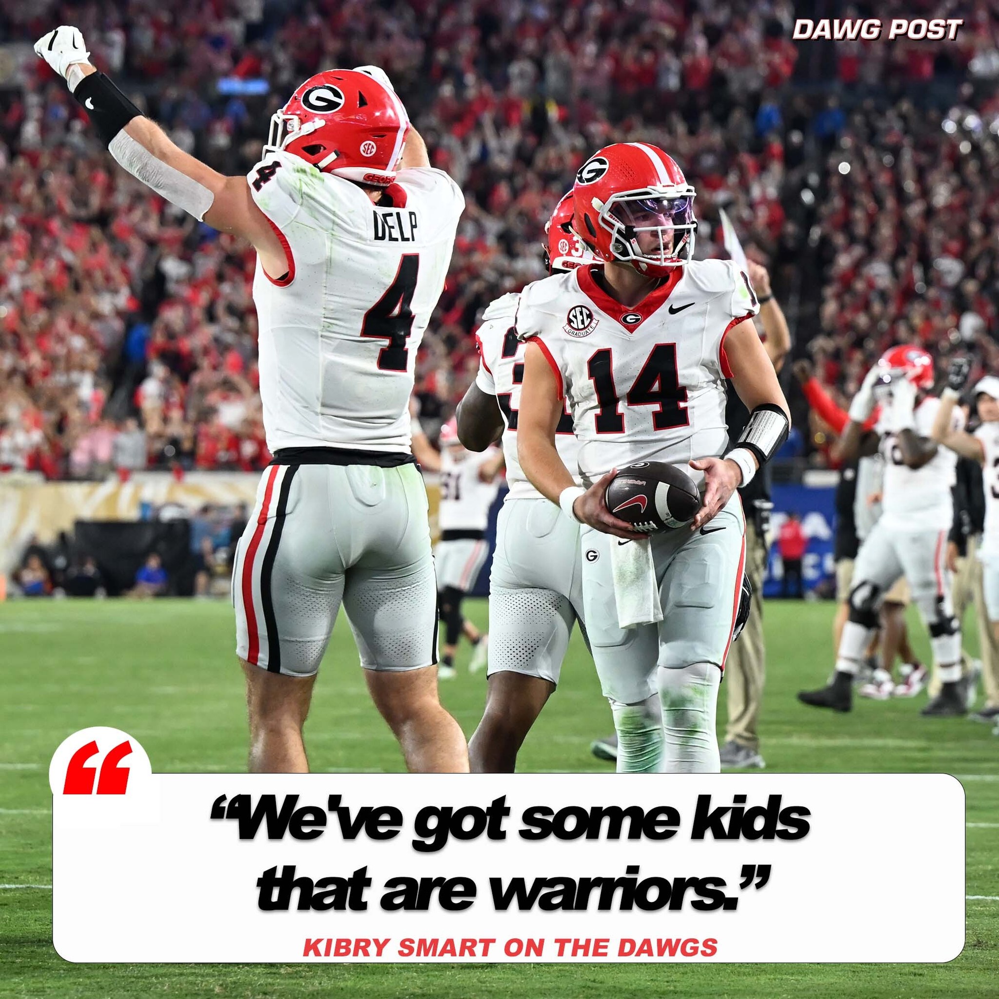 The Dawg - Kirby: We've got some kids that are warriors | Facebook
