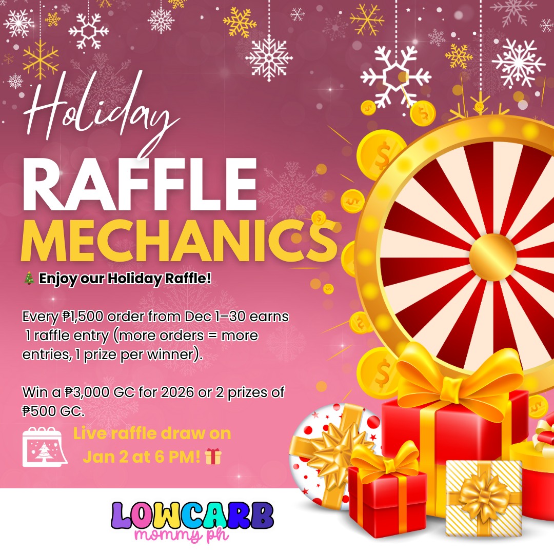 🎁 HOLIDAY RAFFLE MECHANICS 🎄 Celebrate... - Lowcarb Mommy PH | Facebook