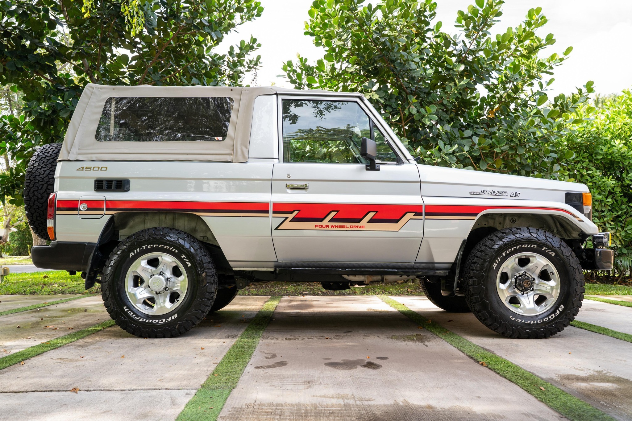 This is one cool 70-series! This example, a 2000 Land Cruiser ZX