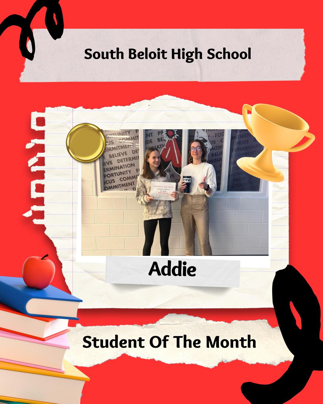 South - 🎉 Meet our first Student of the Month for November — Addie! 🎉 ...
