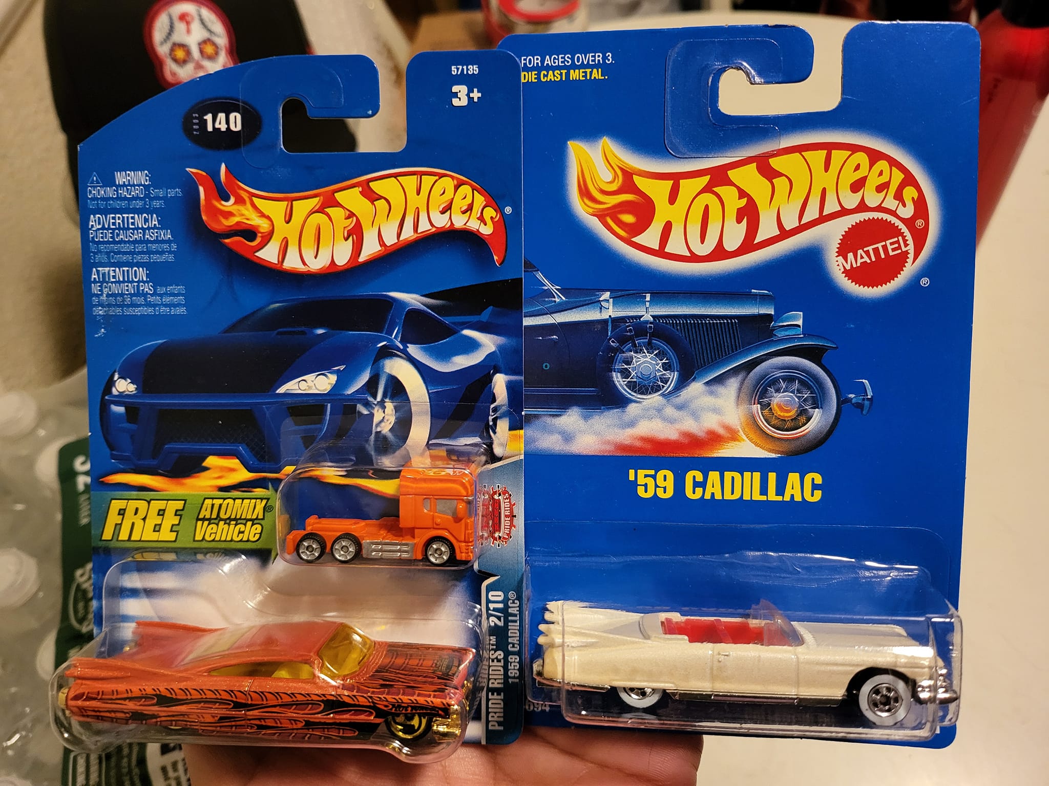 Hot Wheels 59 Cadillac my favorite year Caddy!!