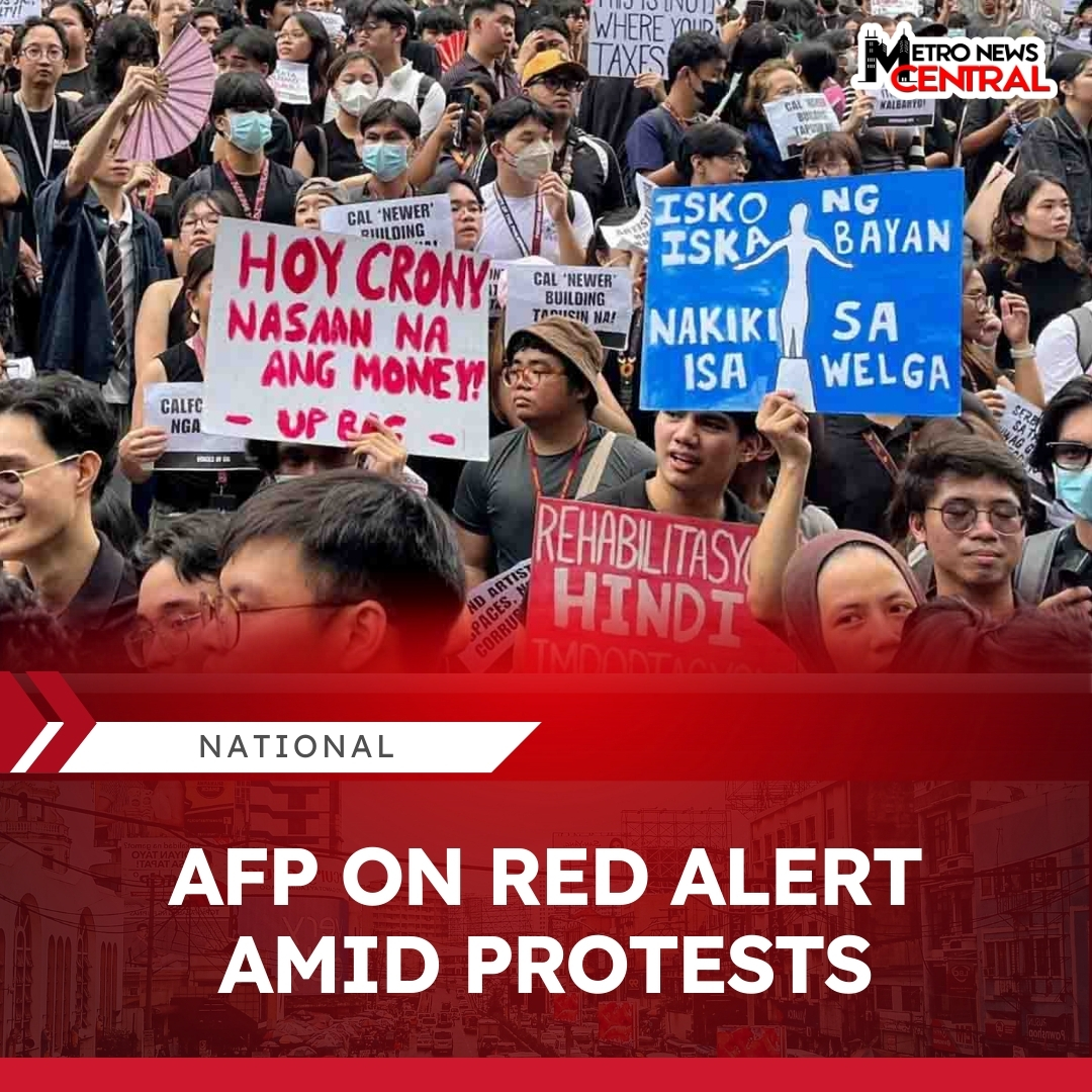 Metro - The Armed Forces of the Philippines has been placed on red ...