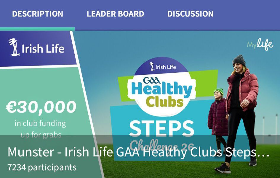 Diarmuid - The Every Steps Counts Challenge is back for 2026!!! The ...