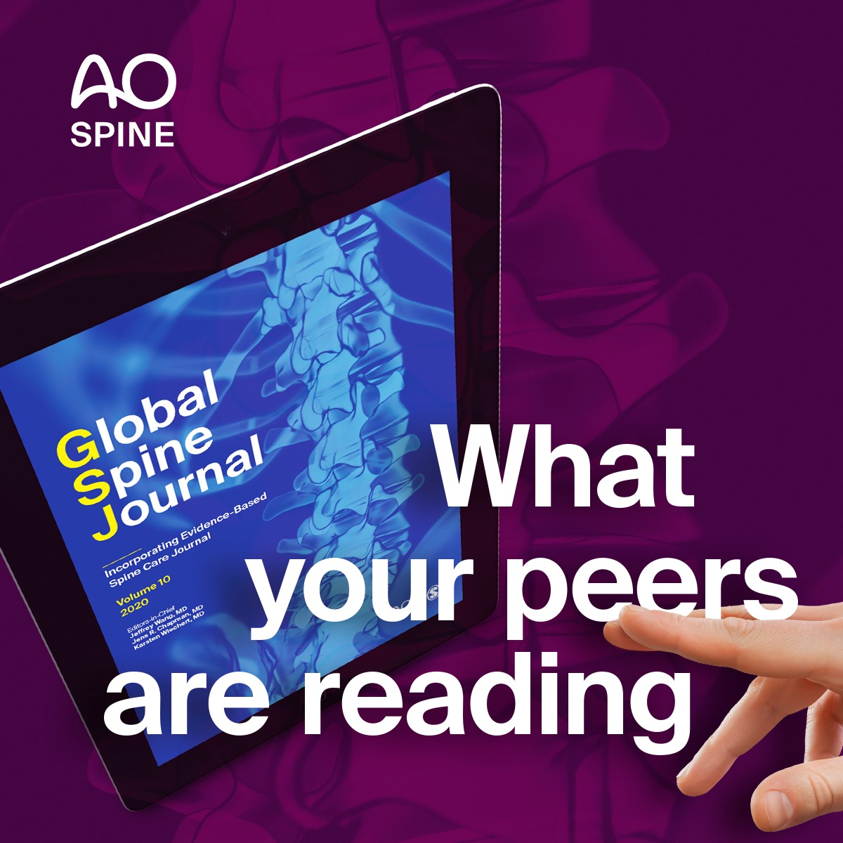 AO - 📢 See what your peers are reading! 💡Personalized Spine Surgery in ...