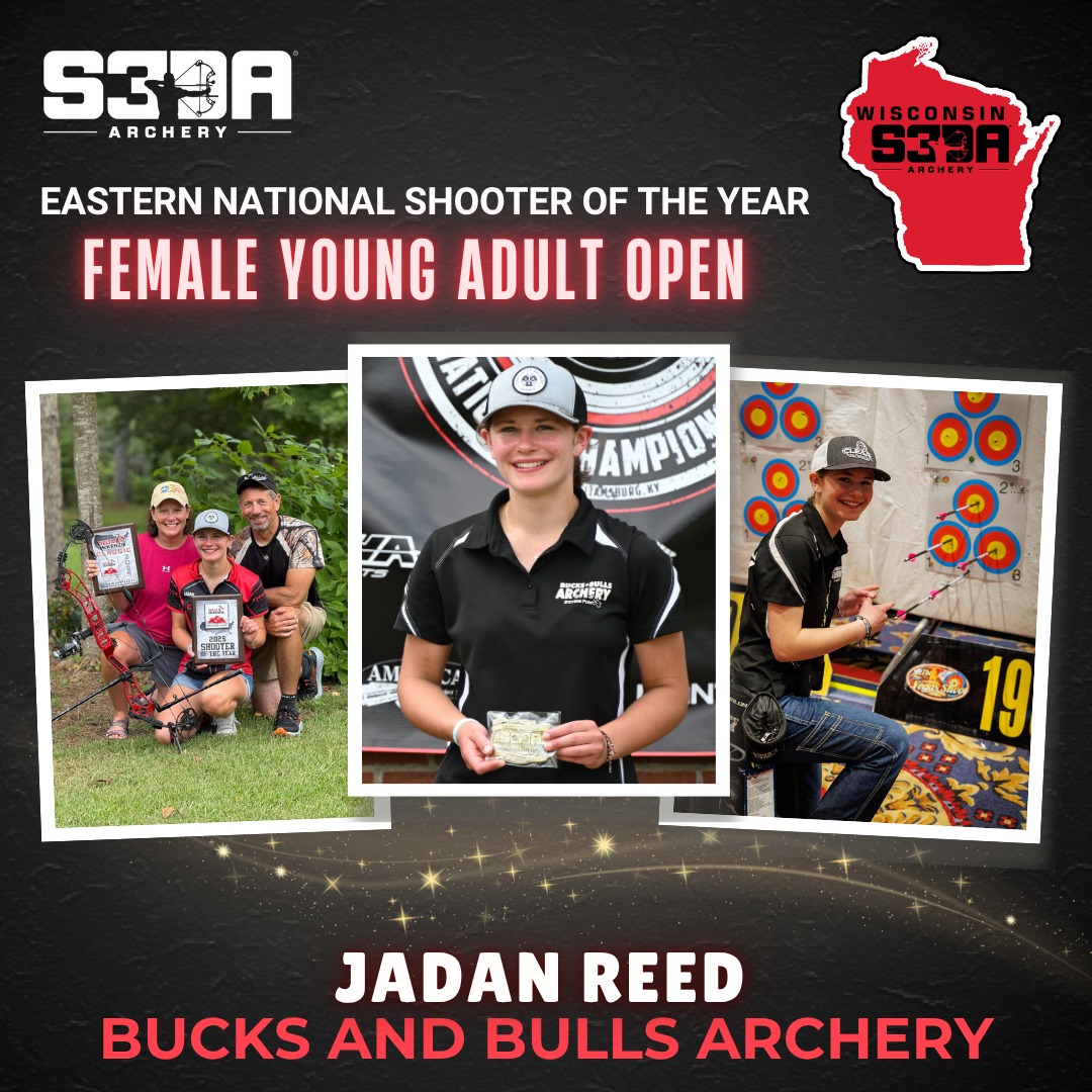 Scholastic - 🏹 Meet Jadan Reed (Bucks and Bulls Archery, Wisconsin S3DA ...