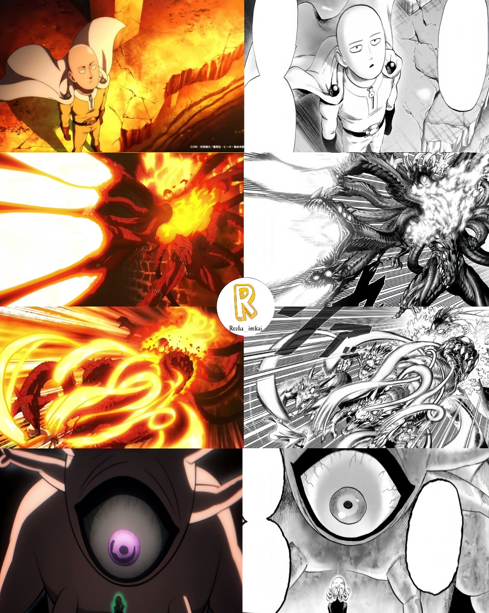 Rezha Isekai - Anime vs Manga. Anime One Punch Man S3... | Facebook
