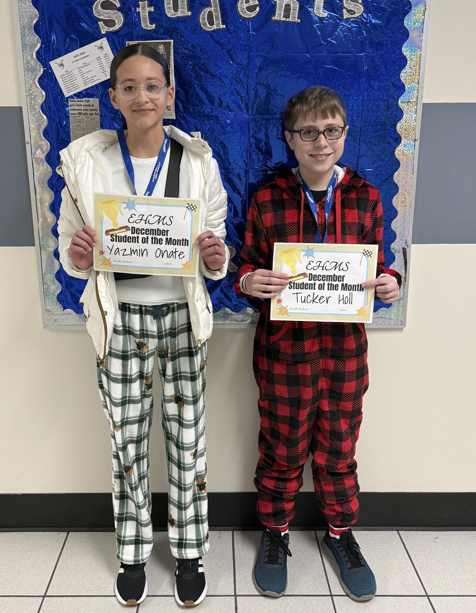 Ewing - Congratulations to EHMS December students of the month! They ...