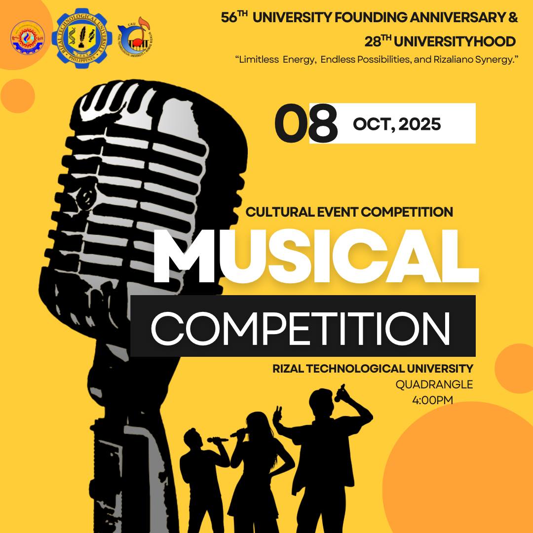 RTU - 🎶 Get ready to hit the high notes, Rizaliano! 🎤 As part of the ...