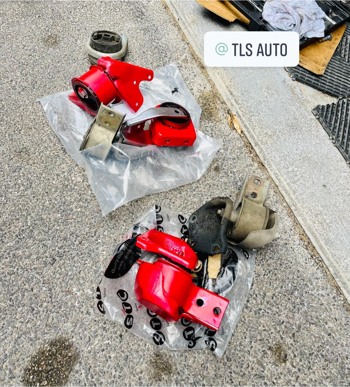 TLS Auto - Remplacement supports moteur ⚙️ demi dépose...