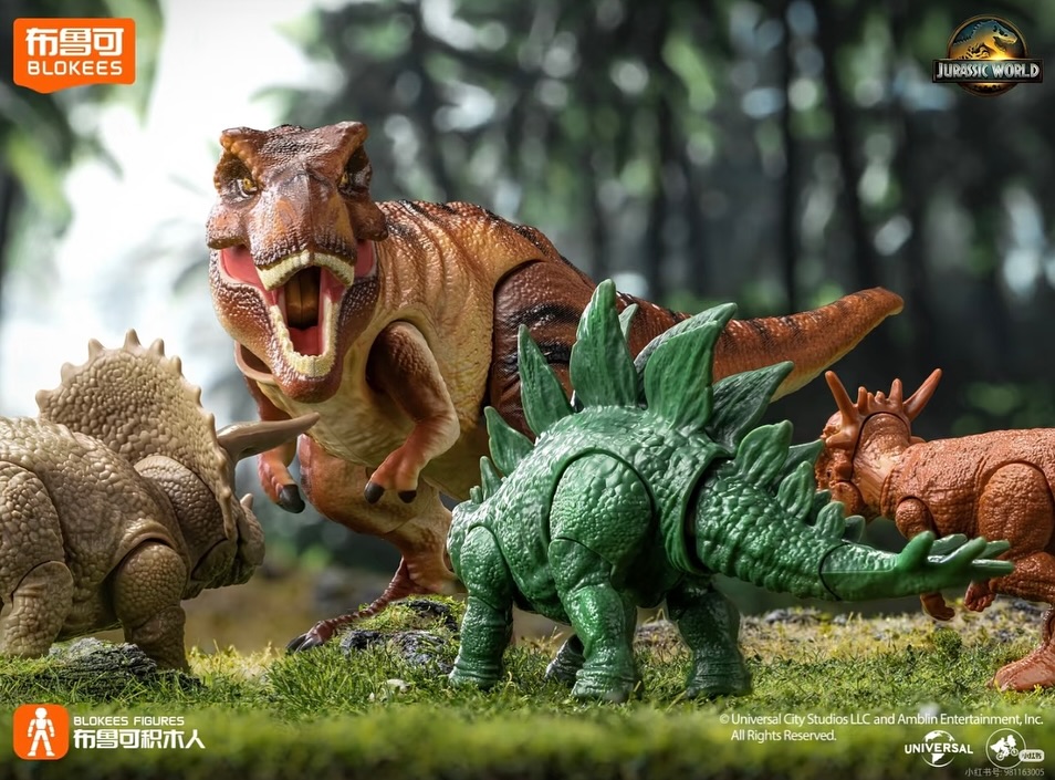 Blokees Terraventure Jurassic World Debuts! Pretty excited about