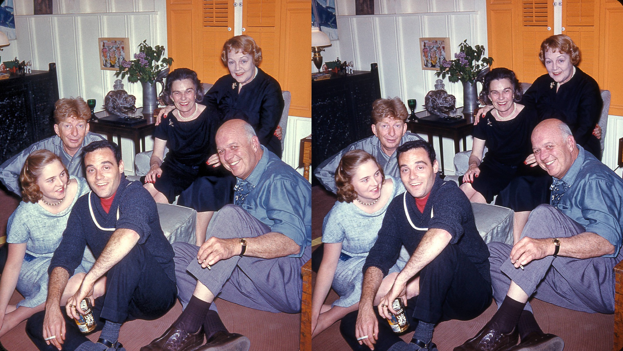 Harold - Front row: Irene D'Rique, Harold Lloyd Jr, Roy Brooks. Back ...