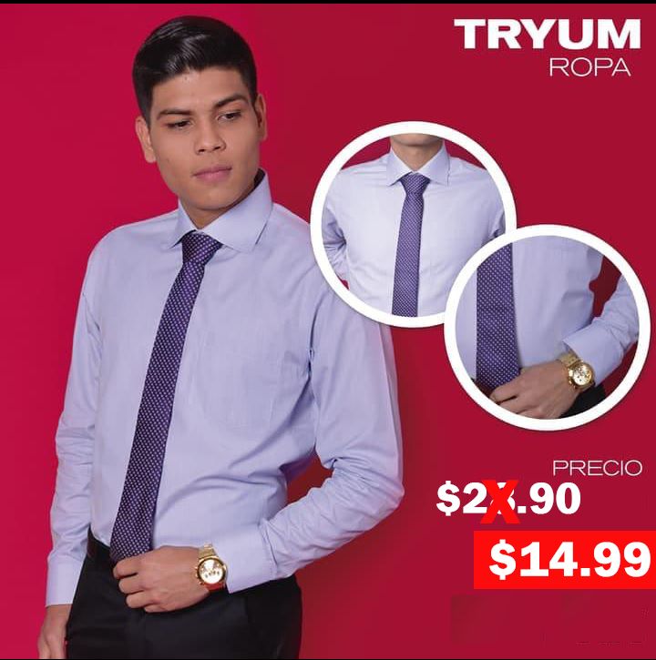TRYUM - Liquidación de CAMISAS 👔👔🕴🏻 Precio Desc..:... | Facebook