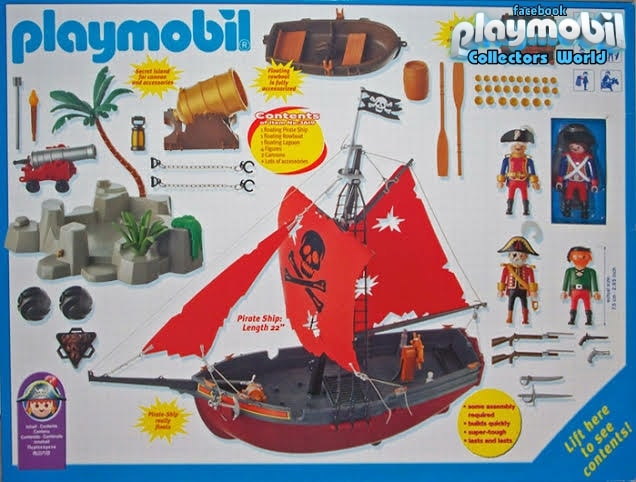 Playmobil 3619 - Exclusive USA - Pirates Starter Set Follow Us On