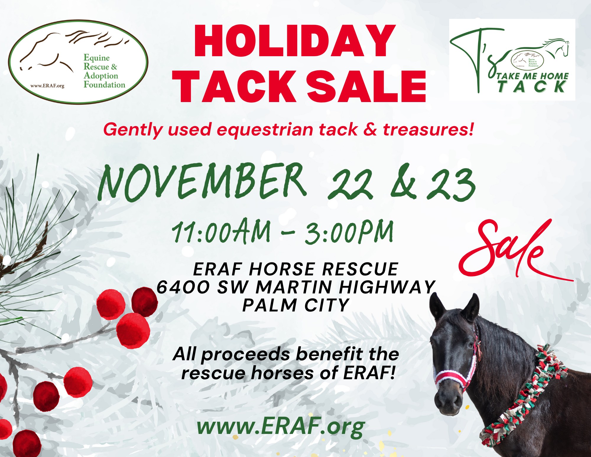 ERAF -... - ERAF - Equine Rescue and Adoption Foundation