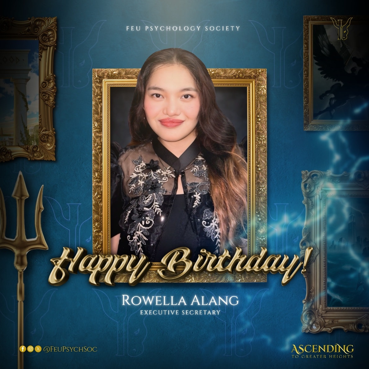 𝐑𝐨𝐰𝐞𝐥𝐥𝐚 𝐥𝐞𝐯𝐞𝐥𝐬 𝐮𝐩—𝐠𝐫𝐚𝐜𝐞, 𝐬𝐦𝐚𝐫𝐭𝐬,... - FEU Psychology Society | Facebook