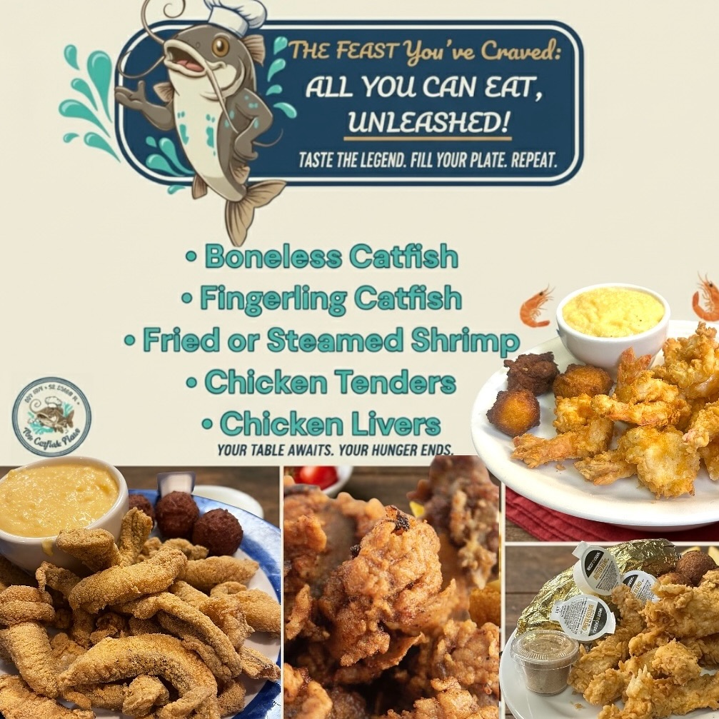 The Catfish Place of St. Cloud - Catfish Place Friday Special - Fried ...