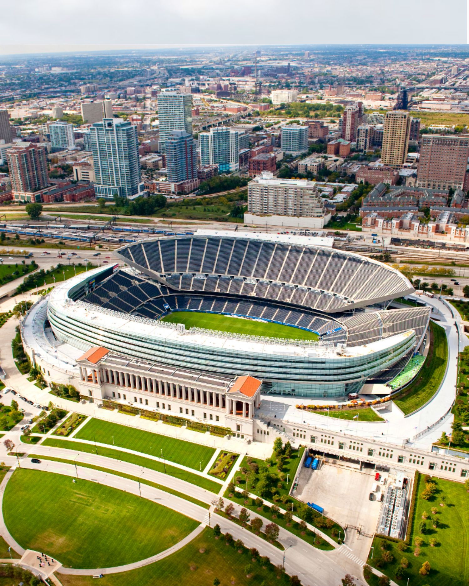 Soldier Field Chicago Soldier Field is the oldest NFL stadium 