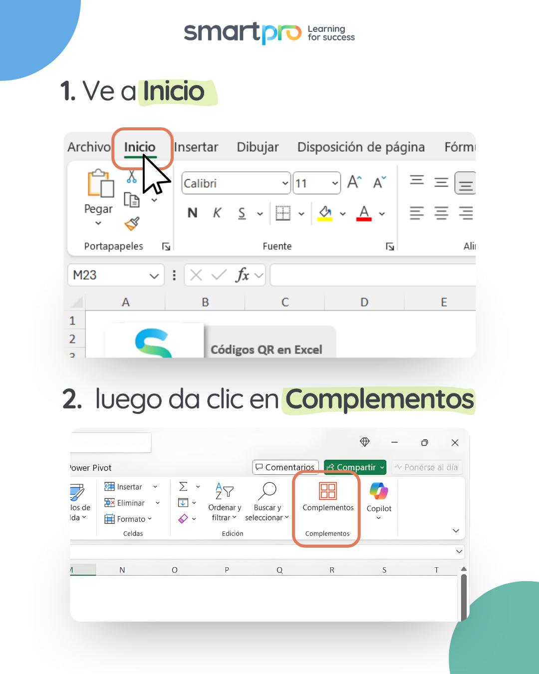 ¿Crear Códigos QR sin salir de Excel?... - SMARTpro Academy | Facebook