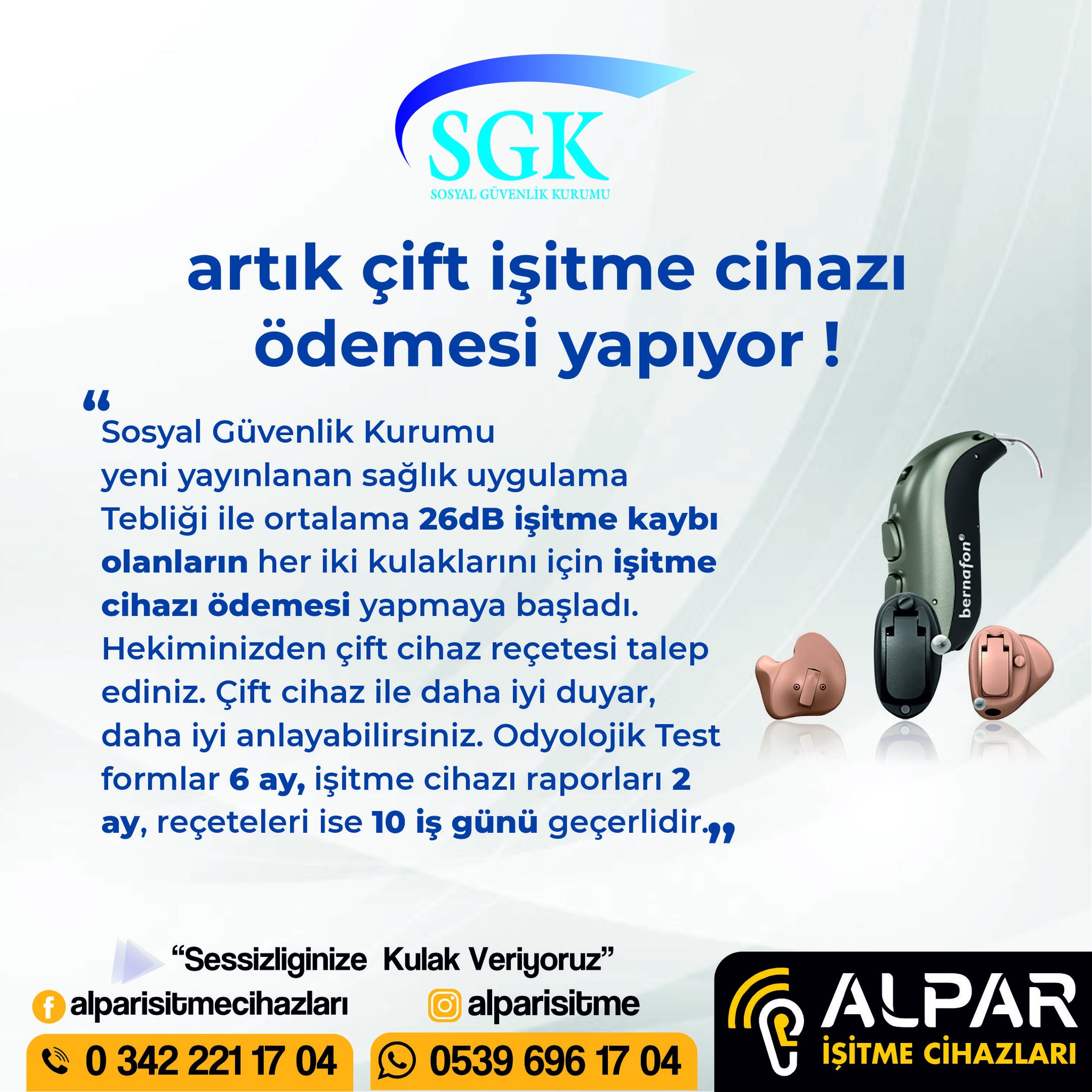 Alpar İşitme Cihazları Merkezi | Gaziantep