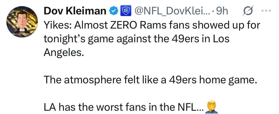 Second Take - The support for the Los Angeles Rams is sad.... | Facebook