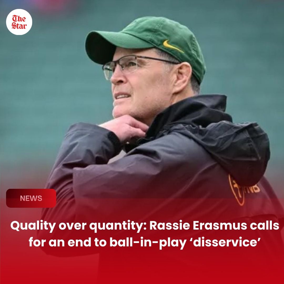 The Star - 🏉🔥 Quality Over Quantity: Rassie’s Rugby Rethink! 🤯⚡ ...
