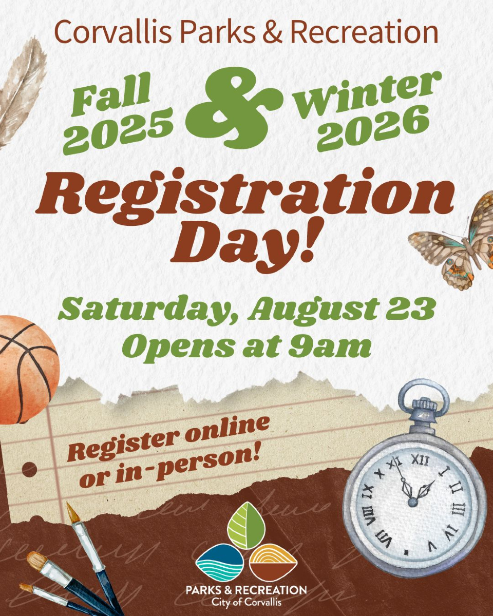 Corvallis - Mark Your Calendars! Fall 2025 & Winter 2026 Registration ...