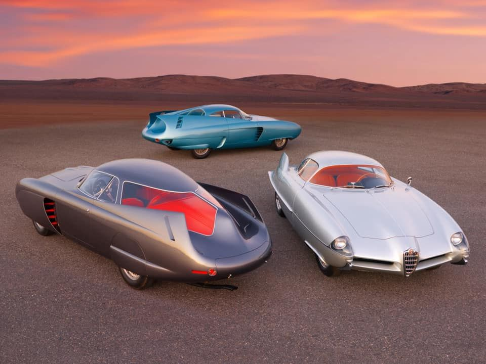 What a Concept: The famous 1955 Alfa Romeo BAT 9 (or the previous
