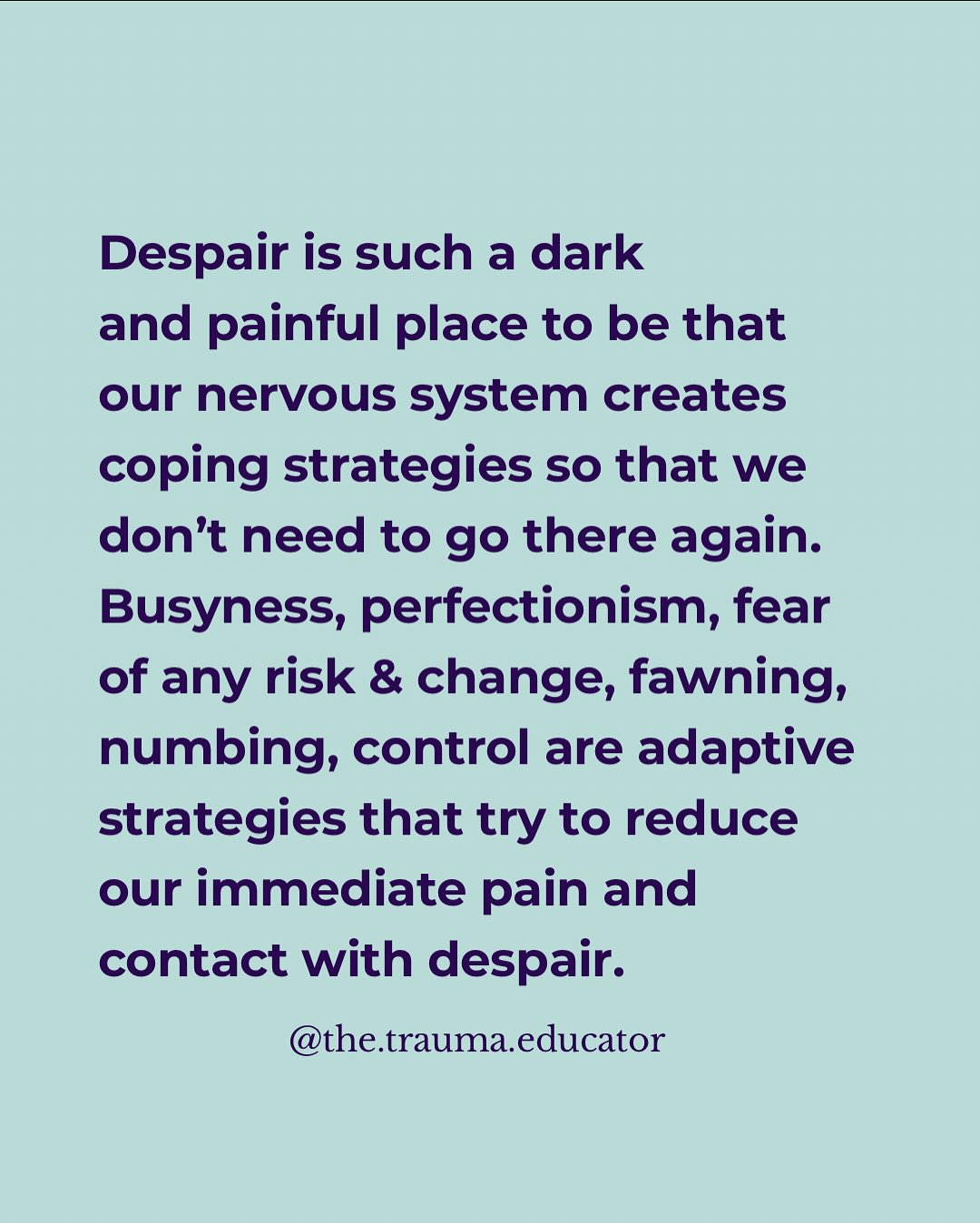 The Trauma Educator added a new photo. - The Trauma Educator