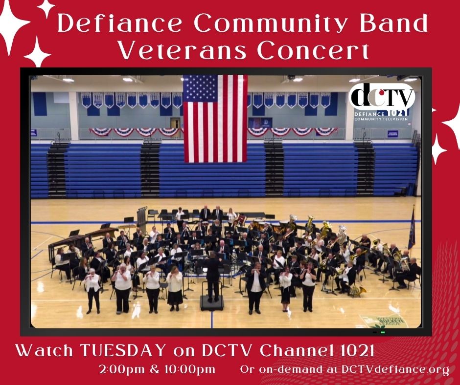 NEW PROGRAM The Defiance... - Defiance Community Television | Facebook