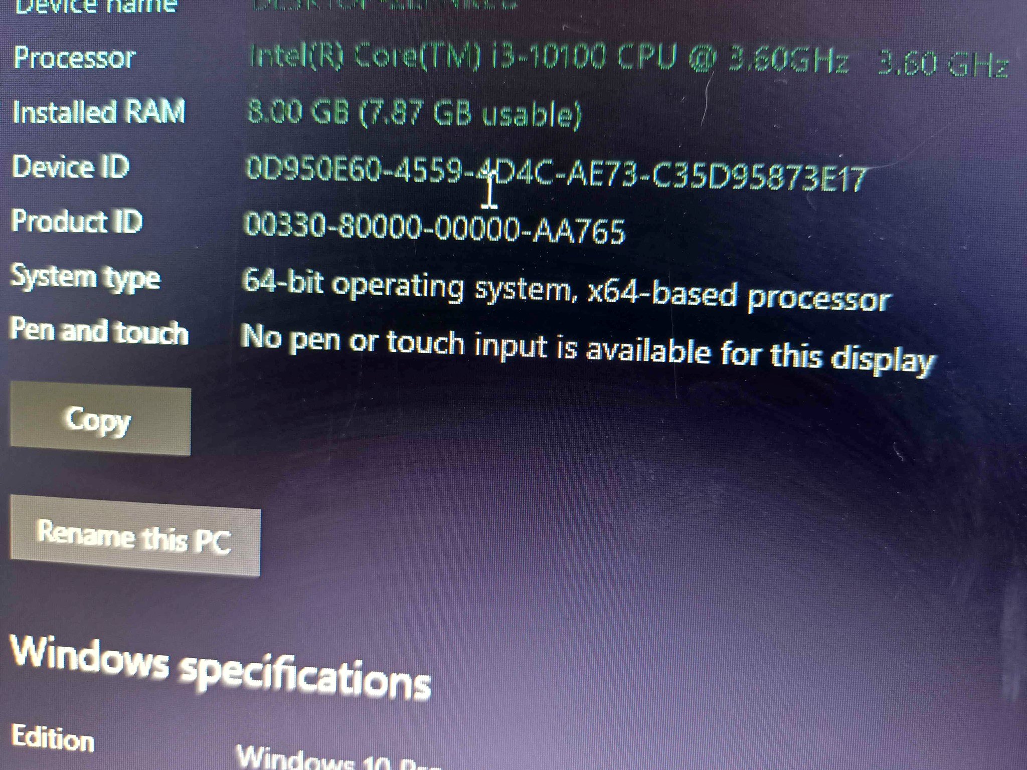 Processor only Intel I3-10100 - CPUs/Processors - Angeles City ...