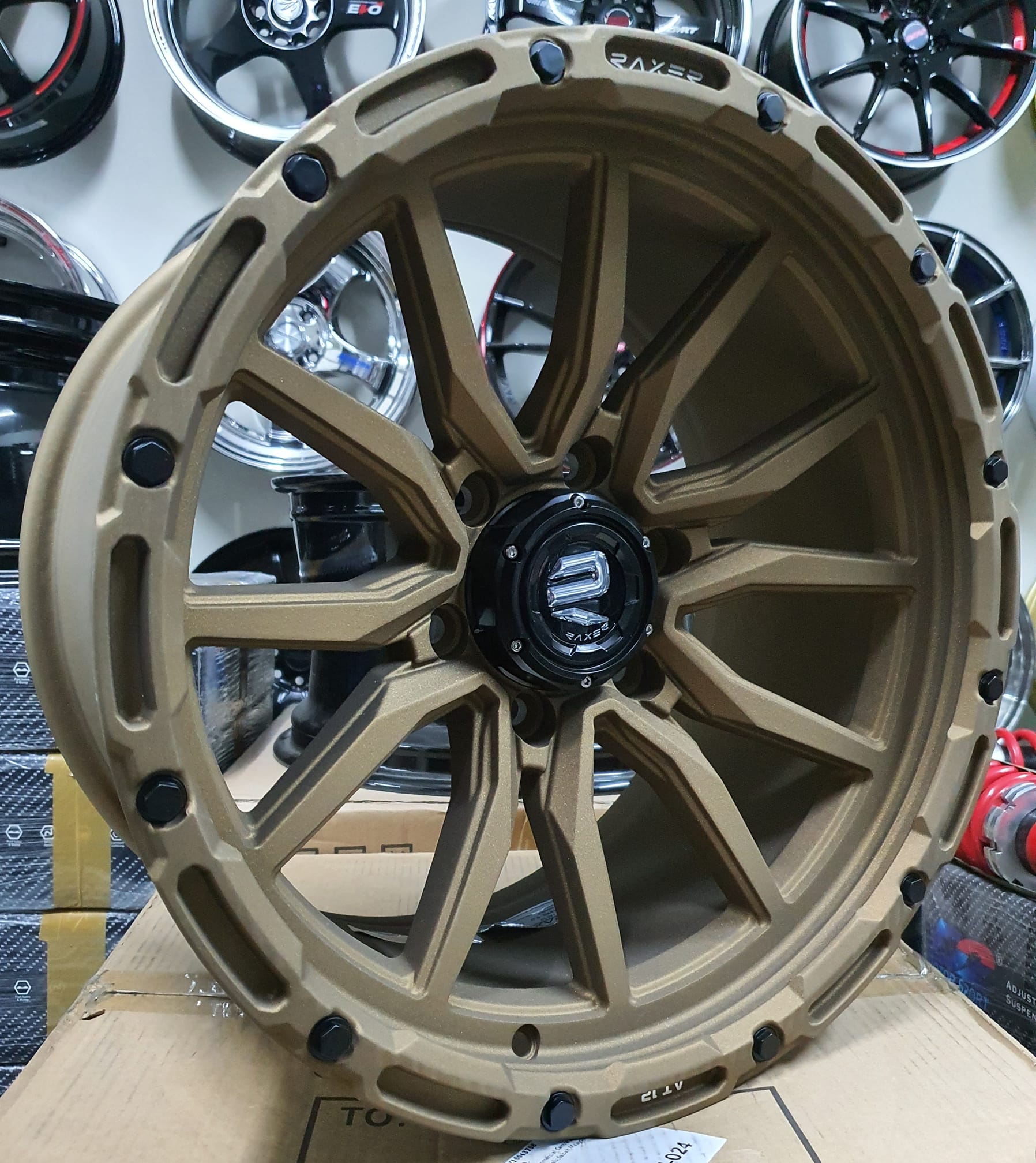Tokyo Wheels - 18 inch Raxer AT12 4X4 Racing New Sport Rim (9.5JJ ...