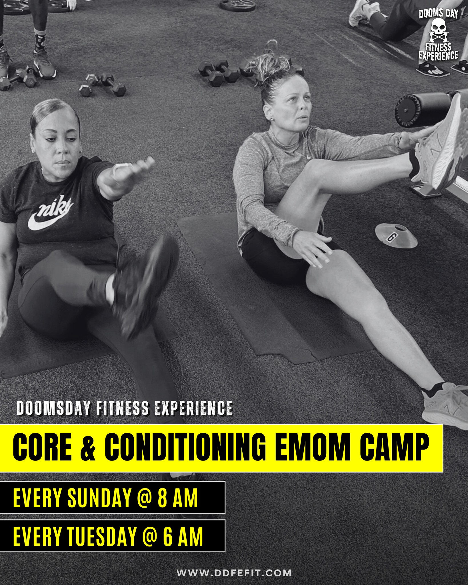 Doomsday - Core & Conditioning EMOM Camp 🧘‍♂️🔥 Your core is your ...