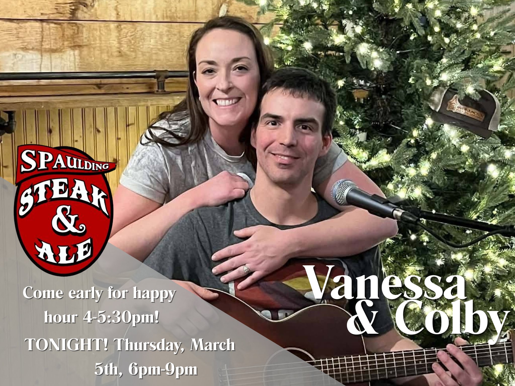 ジョニー TONIGHT! 6-9PM!🎸 Thursday, March 5th from 6-9pm we have our first