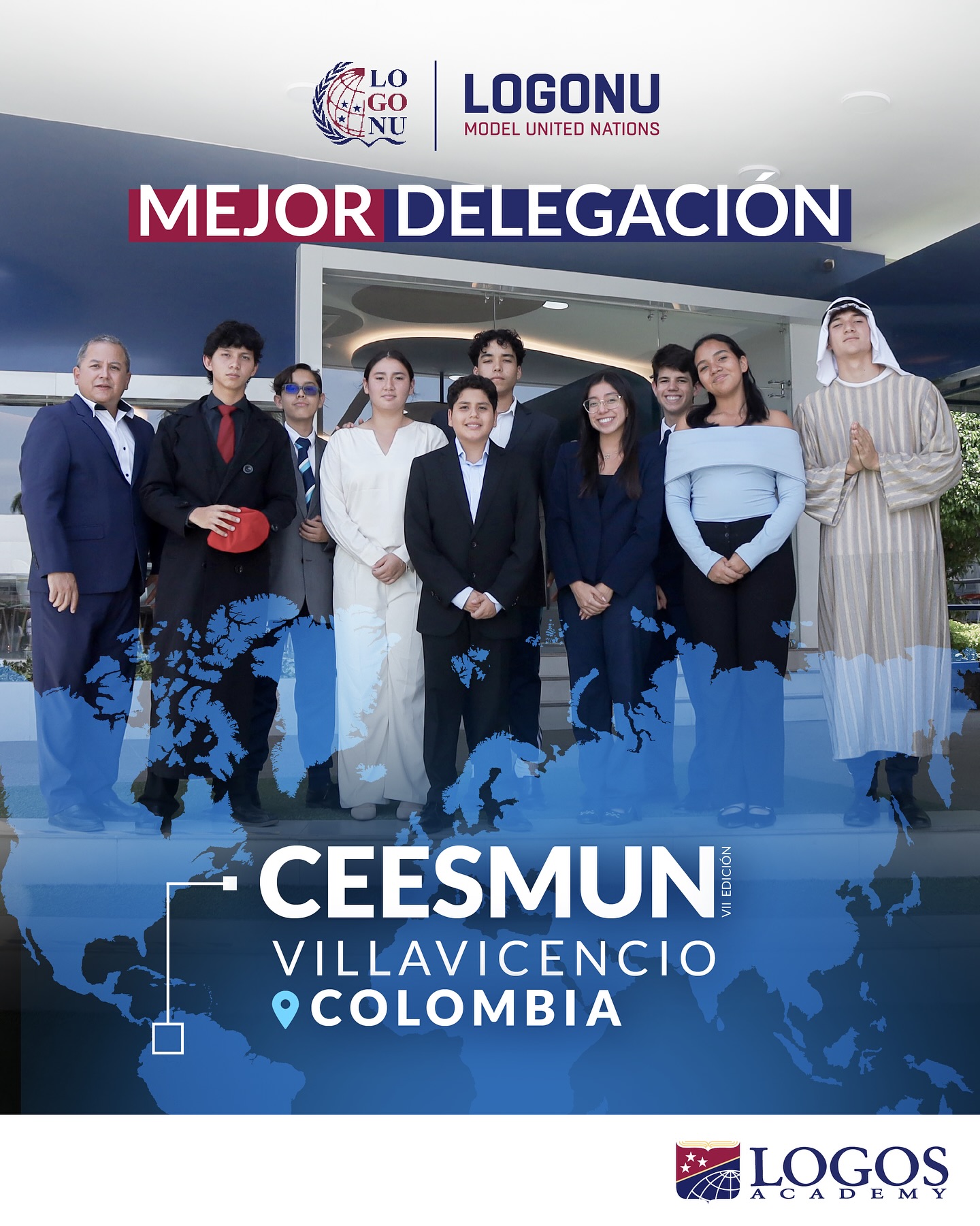 LOGOS Academy - 🌍 ¡Hicimos historia en CEESMUN VII... | Facebook