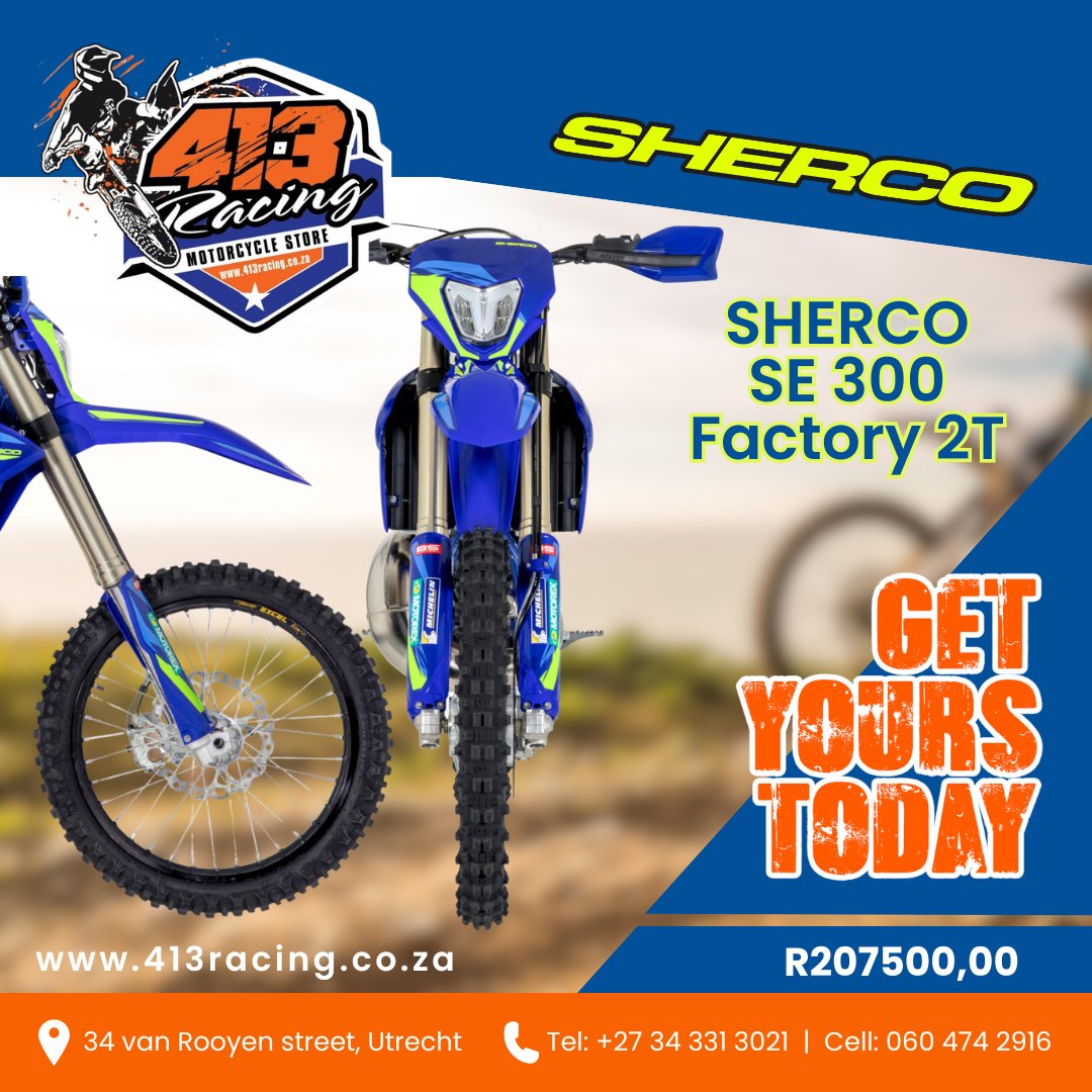 413 Racing - 2026 Sherco S3 300 🏁 The wait is over — the... | Facebook