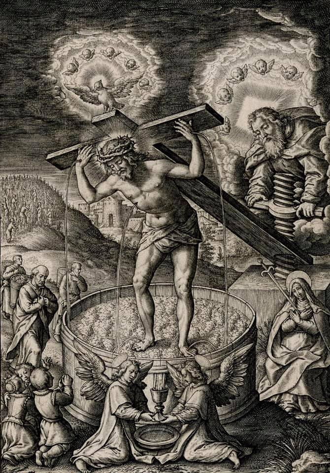 Catholic Art Institute - This Renaissance Netherlandish engraving ...