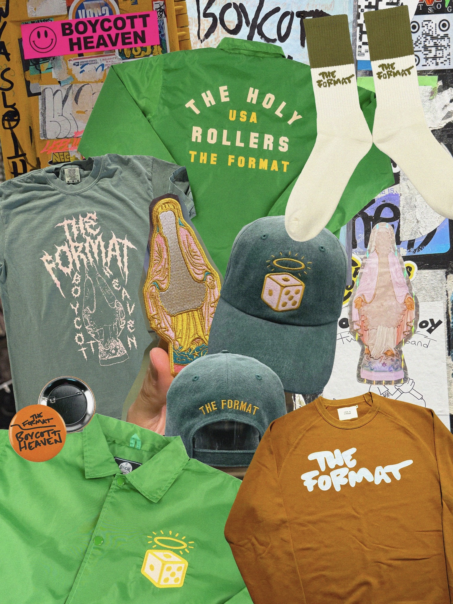 Boycott Heaven merch is available for pre-order now – including
