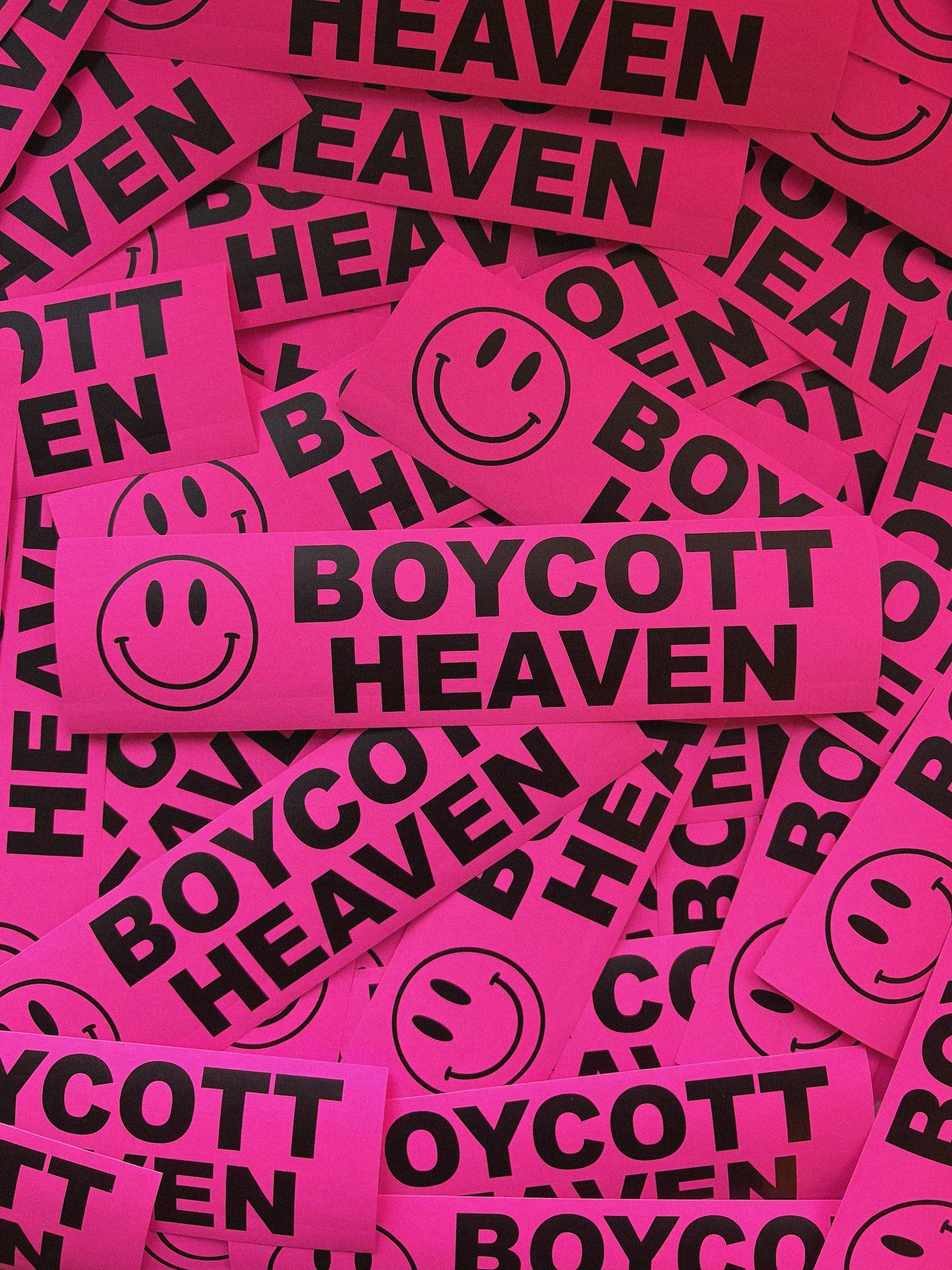 Boycott Heaven merch is available for pre-order now – including