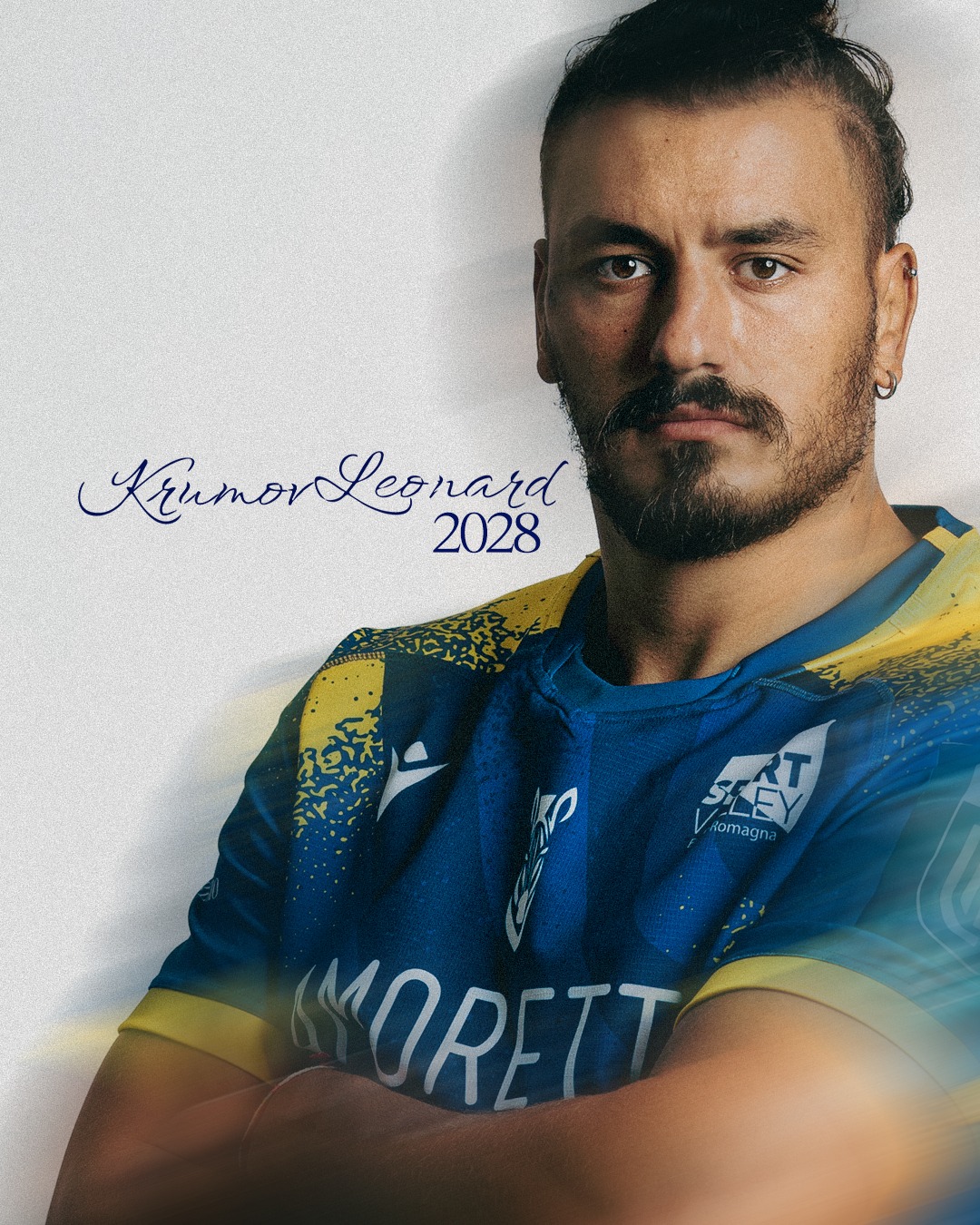 Zebre Parma - Leonard Krumov rinnova fino al 2028 🦓💙... | Facebook