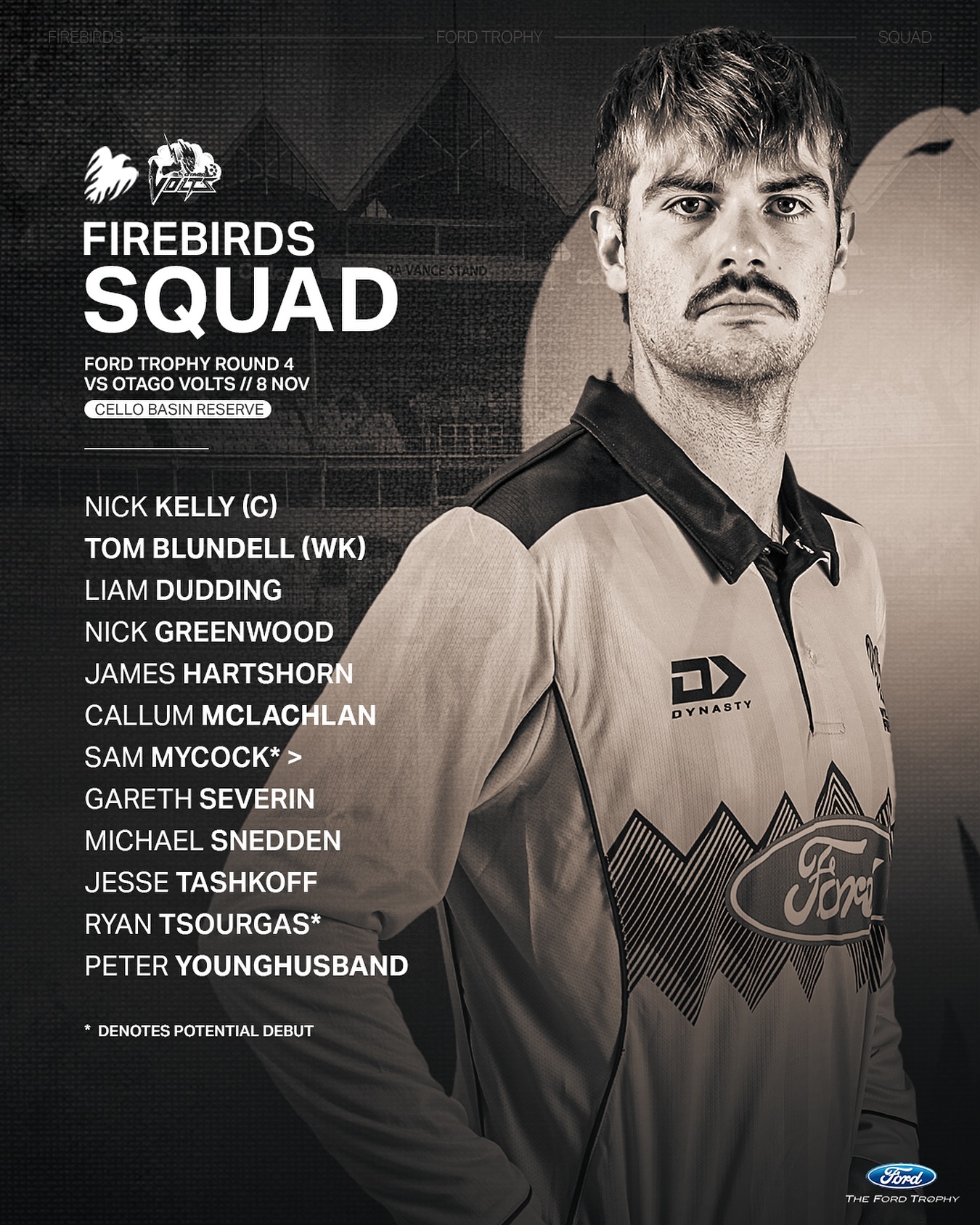 One change to the squad as... - Wellington Firebirds & Blaze | Facebook
