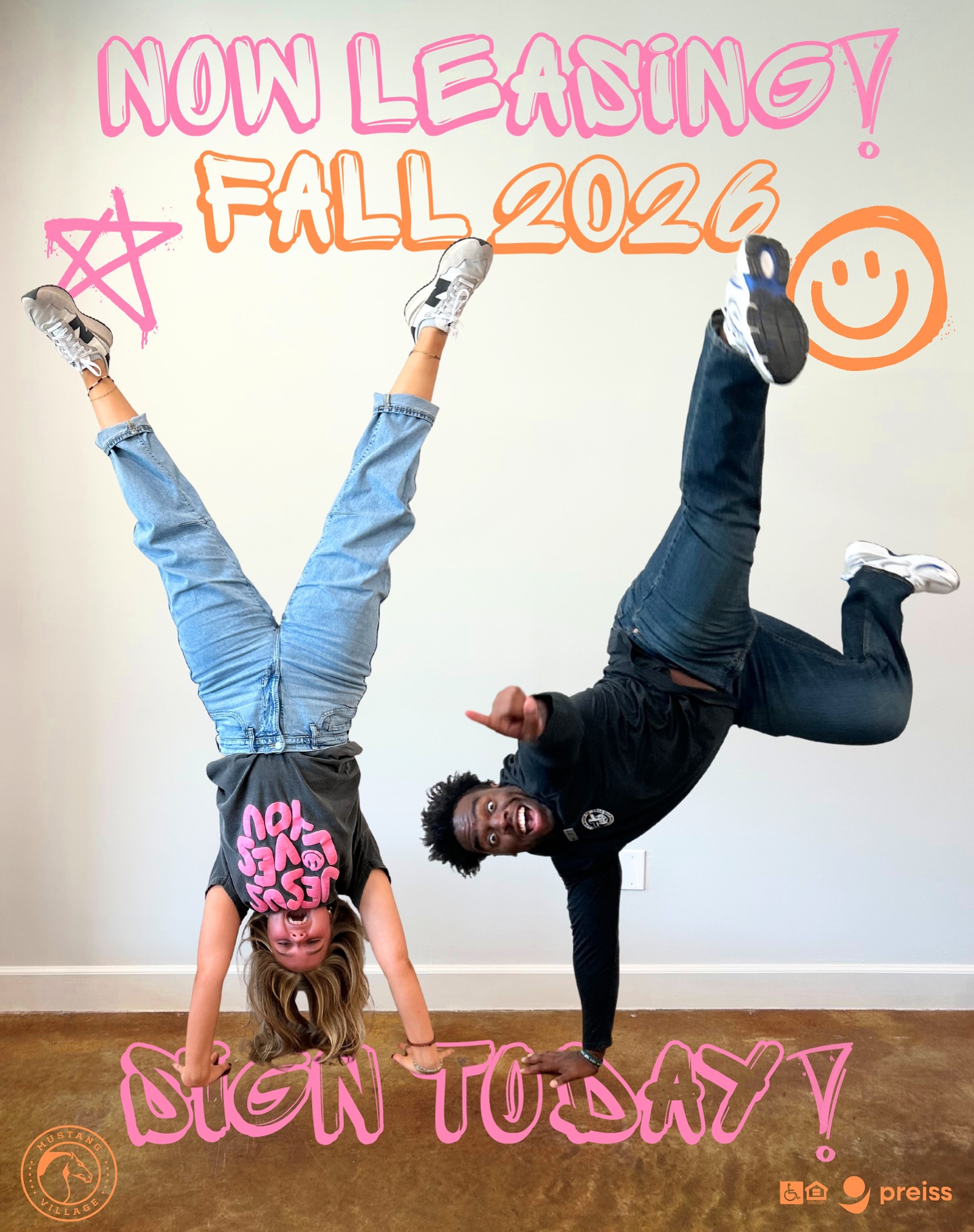 Mustang - We are so FLIPPING excited to start leasing for the Fall of ...