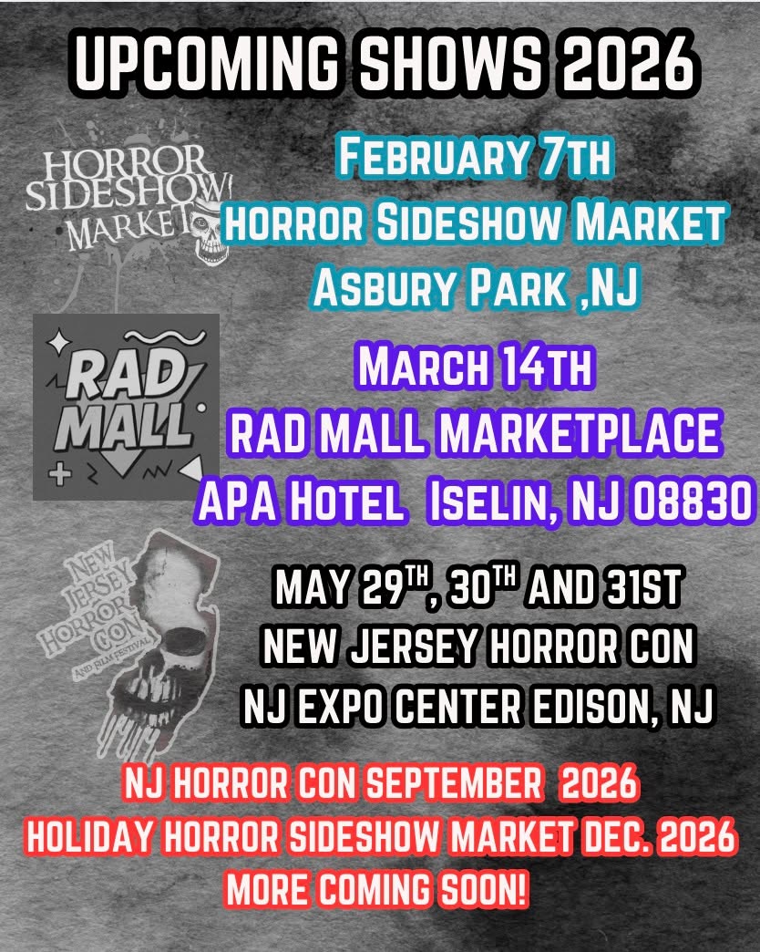 New - Join us for our 2026 dates! More coming soon! February 7th HORROR ...