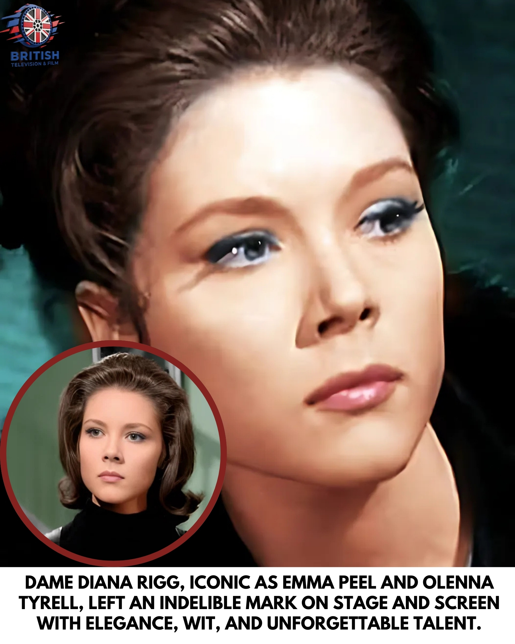 British - Dame Diana Rigg, born on July 20, 1938, in Doncaster ...