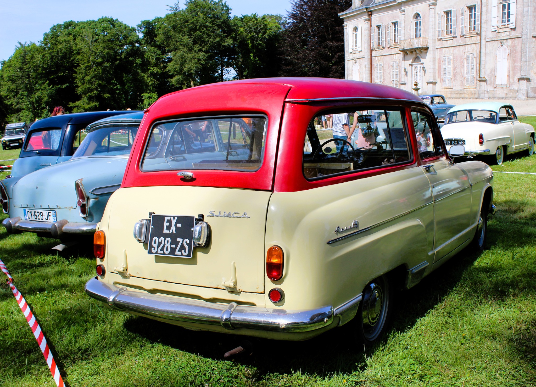 SIMCA - Simca Aronde Rush Ranch. 19 iéme Rassemblement SIMCA Château de ...